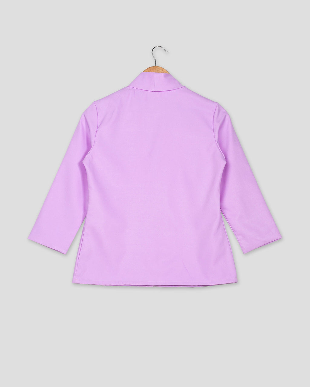 Chaqueta de mujer lisa rosa