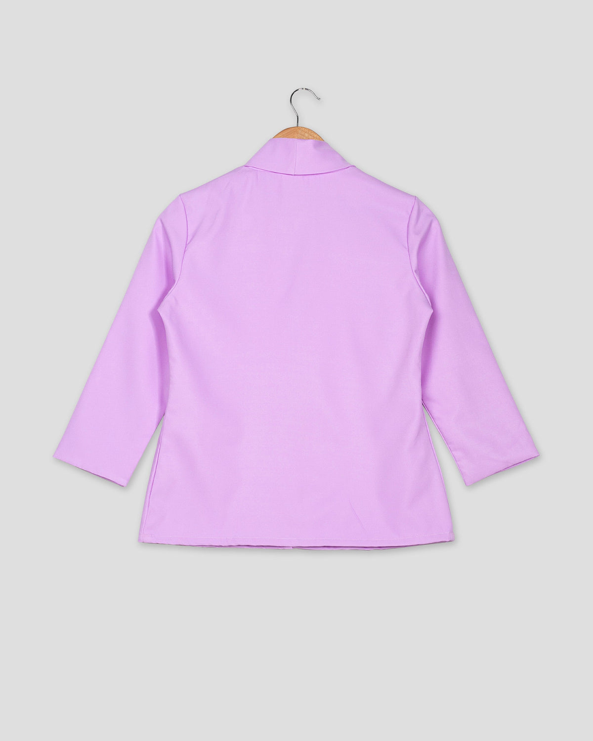 Chaqueta de mujer lisa rosa