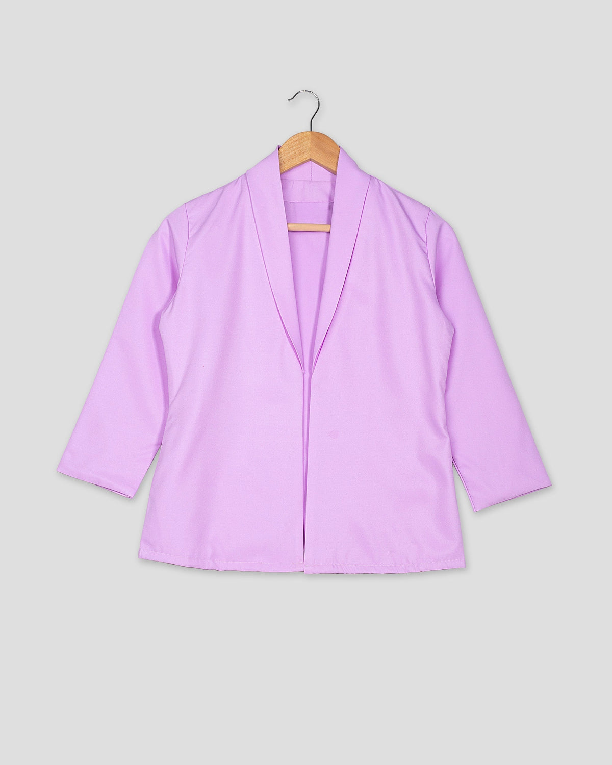 Chaqueta de mujer lisa rosa