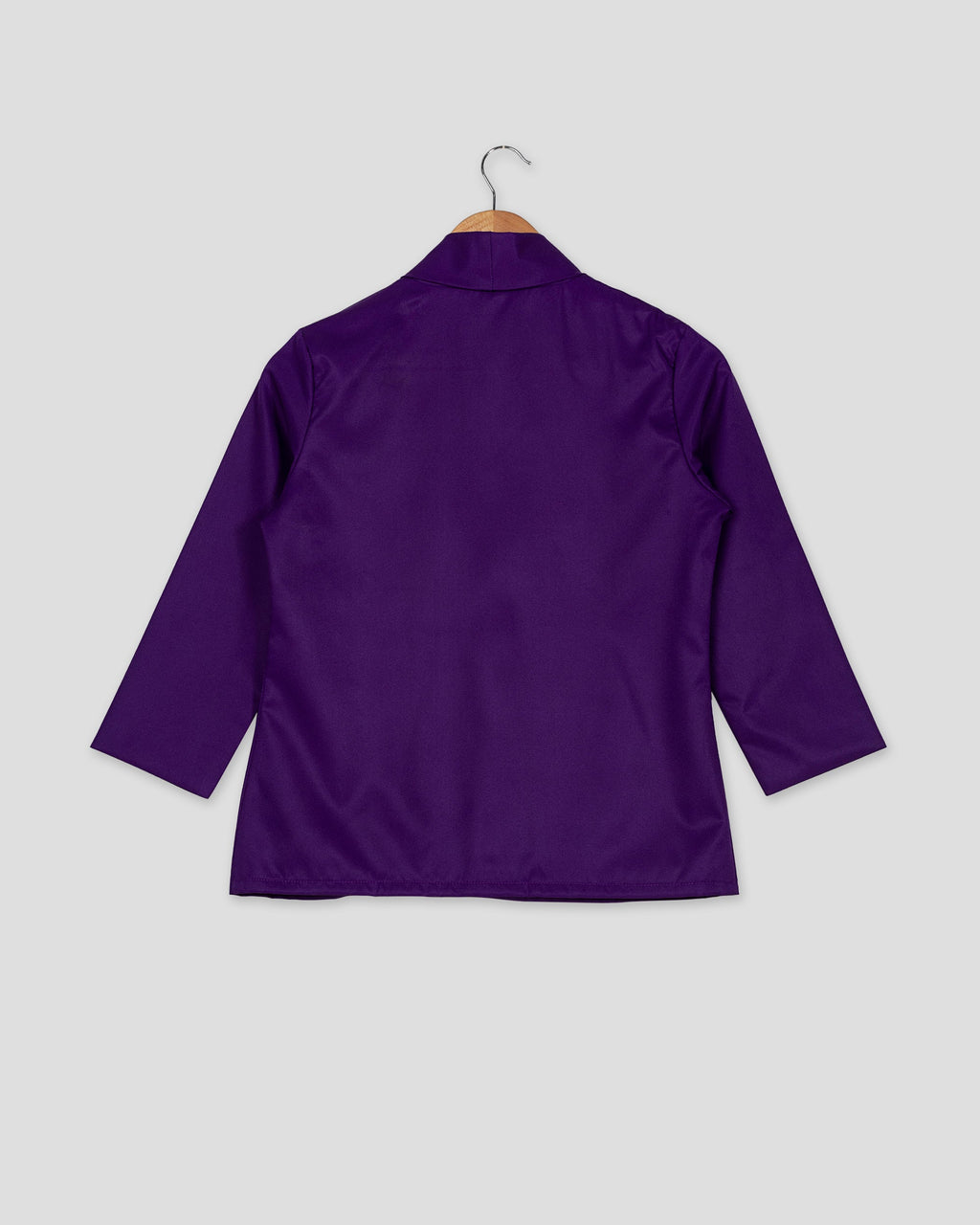 Chaqueta de mujer lisa morada