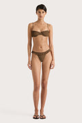 Haut de bikini Esterel argile - Vente finale