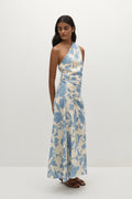 Robe midi Euna floral Oline - Vente finale