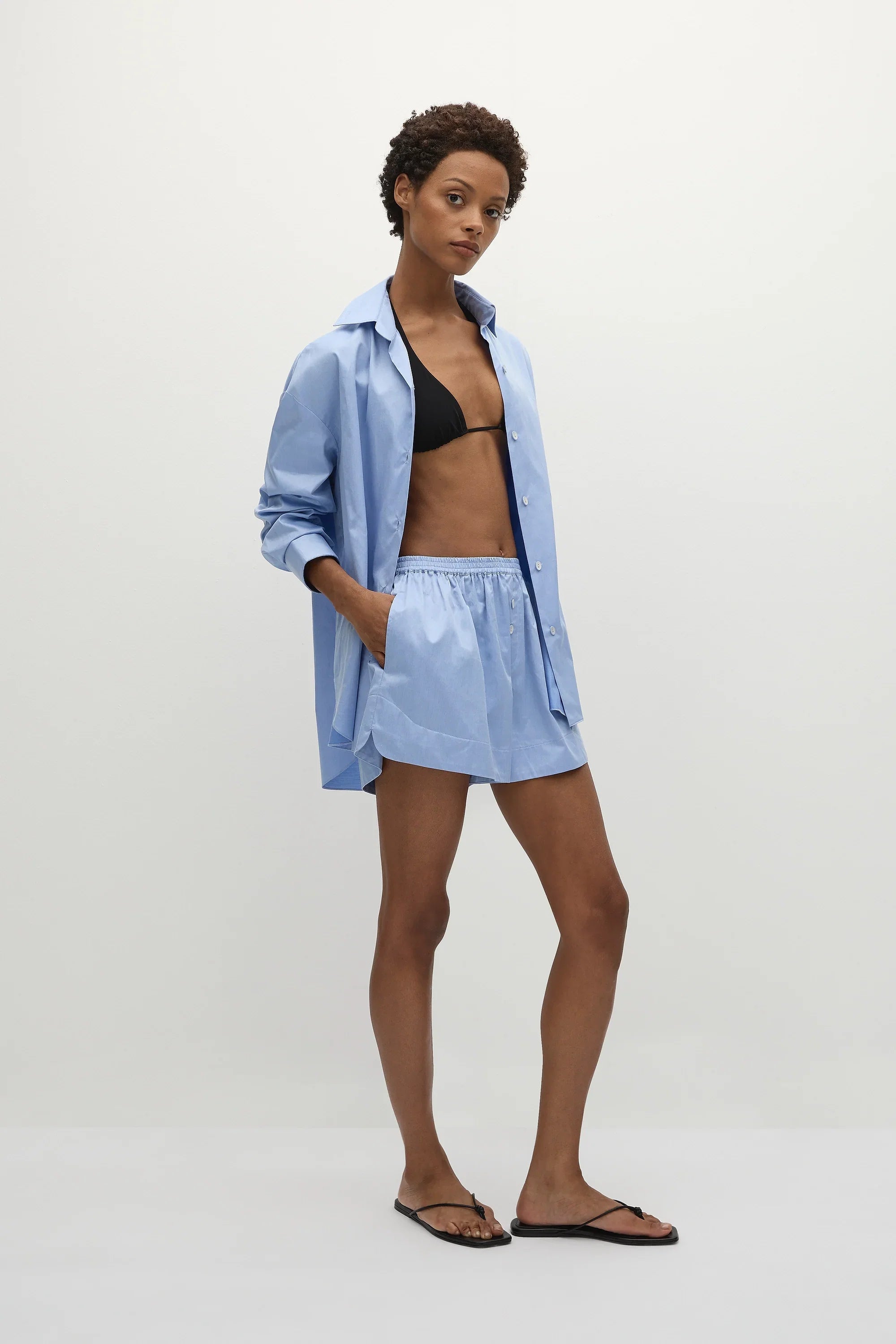 Short Lonia bleu doux - Vente finale